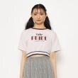 ピンク ラテ(PINK-latte)の【ピンクラテ　トレンド部コラボ】短丈リンガーTシャツ11