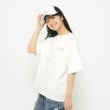 ピンク ラテ(PINK-latte)の【130cmあり】人気のピンクマテTシャツ オフホワイト(003)