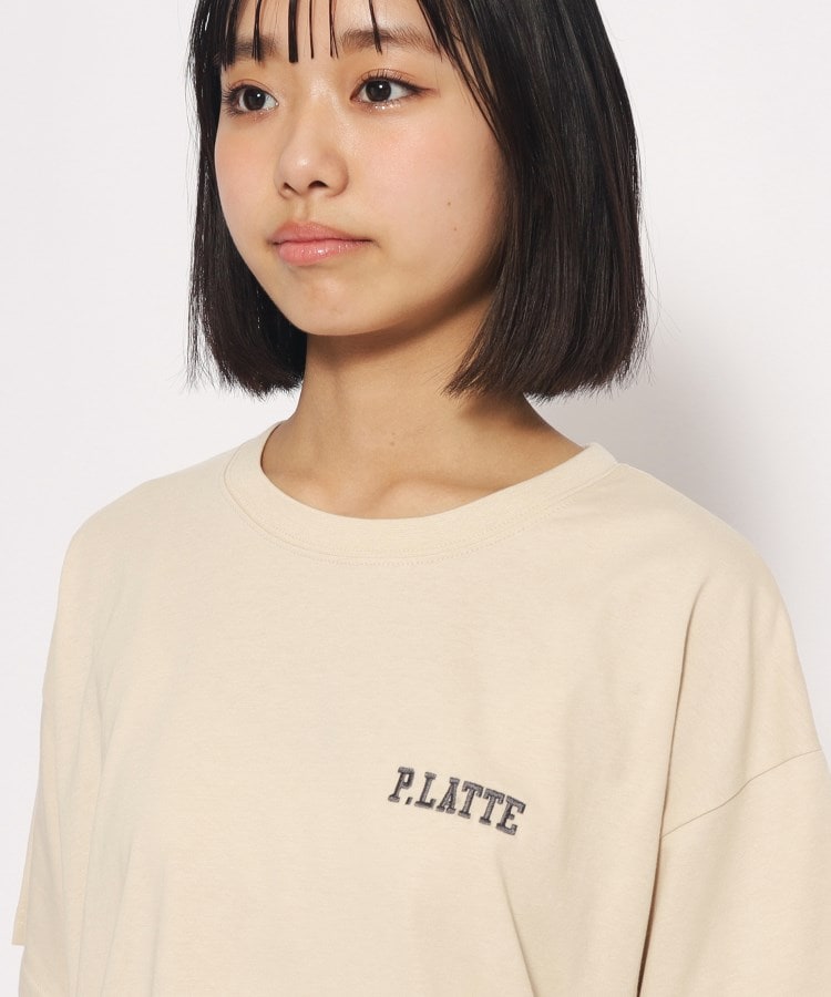 ピンク ラテ(PINK-latte)の【接触冷感機能付き】クマちゃんプリントTシャツ16