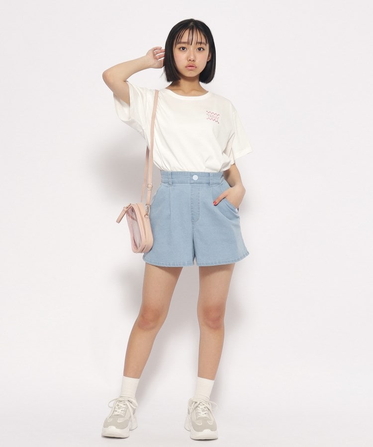 ピンク ラテ(PINK-latte)の【UV・接触冷感・130cmあり】ショートパンツ7