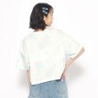 ピンク ラテ(PINK-latte)のタイダイ柄短丈Tシャツ10