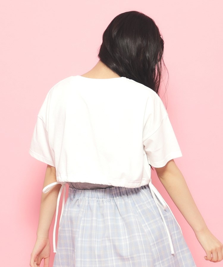 ピンク ラテ(PINK-latte)の【2点SET】裾リボンガーリーTシャツセット[半袖]2