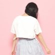 ピンク ラテ(PINK-latte)の【2点SET】裾リボンガーリーTシャツセット2