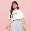 ピンク ラテ(PINK-latte)の【2点SET】裾リボンガーリーTシャツセット オフホワイト(003)