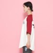 ピンク ラテ(PINK-latte)の【大人気商品!追加】配色ラグランチュニックTシャツ14