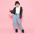 ピンク ラテ(PINK-latte)の【接触冷感】大人気ワッペンカーゴパンツ10