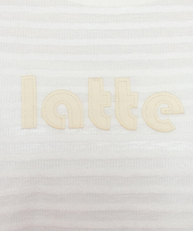 ピンク ラテ(PINK-latte)の【2点SET】シアーボーダーTシャツ＋インナータンクセットアイテム4