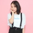 ピンク ラテ(PINK-latte)の【2点SET】シアーボーダーTシャツ＋インナータンクセットアイテム サックスブルー(390)