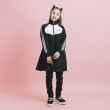 ピンク ラテ(PINK-latte)のドローコード付きジャージワンピース13