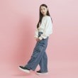 ピンク ラテ(PINK-latte)のゆったりシルエットのカーゴパンツ16