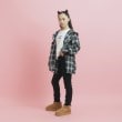 ピンク ラテ(PINK-latte)の【シンプルでスッキリ】スキニーパンツ8
