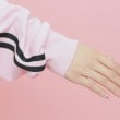 ピンク ラテ(PINK-latte)のトレンドVネックゲームシャツ6