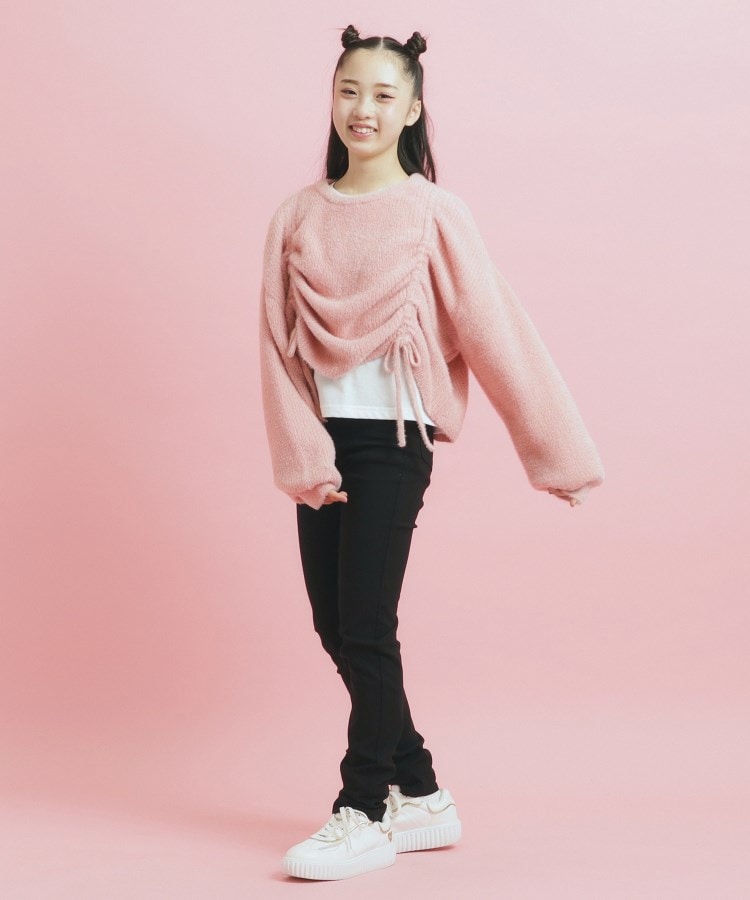 ピンク ラテ(PINK-latte)のドロストニット＆ロングＴシャツセット15