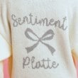 ピンク ラテ(PINK-latte)のクロップドリボン刺繍パーカ10