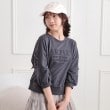 ピンク ラテ(PINK-latte)のエンボス七分袖Tシャツ11