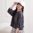ピンク ラテ(PINK-latte)のエンボス七分袖Tシャツ12