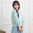 ピンク ラテ(PINK-latte)のエンボス七分袖Tシャツ15