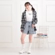 ピンク ラテ(PINK-latte)のダメージショートパンツ22
