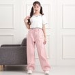 ピンク ラテ(PINK-latte)のセンターフリンジデニムパンツ10