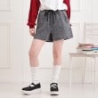 ピンク ラテ(PINK-latte)のイージーショートパンツ ブラック(419)