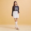 ピンク ラテ(PINK-latte)のリングジップ台形スカート10
