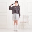 ピンク ラテ(PINK-latte)のインパンプリーツチェックスカート18