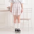 ピンク ラテ(PINK-latte)のインパンプリーツチェックスカート1