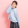 ピンク ラテ(PINK-latte)の【セットアイテム】ナンバリングメッシュ＋ロンT ブルー(091)
