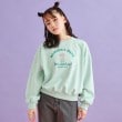 ピンク ラテ(PINK-latte)の裏毛スウィーツプルオーバー ミントグリーン(021)