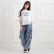 ピンク ラテ(PINK-latte)のミニ裏デザインアップリケTシャツ10