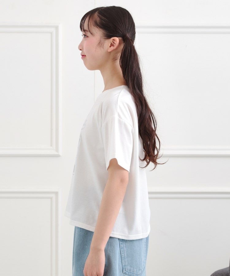 ピンク ラテ(PINK-latte)のサイドアジャスターナンバリングTシャツ2
