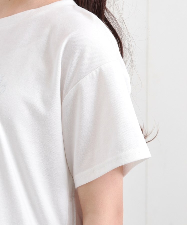 ピンク ラテ(PINK-latte)のサイドアジャスターナンバリングTシャツ5