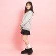 ピンク ラテ(PINK-latte)のシルバーワッペンポンチパーカ14