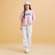 ピンク ラテ(PINK-latte)のシャーリングカーゴパンツ18