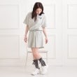 ピンク ラテ(PINK-latte)の【セットアイテム】ハーフジッププルオーバー＋キュロット21