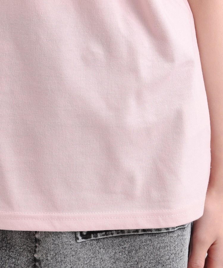 ピンク ラテ(PINK-latte)のカレッジプリントTシャツ6