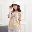 ピンク ラテ(PINK-latte)のカレッジプリントTシャツ19