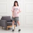 ピンク ラテ(PINK-latte)のカレッジプリントTシャツ25