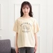 ピンク ラテ(PINK-latte)のフラワーモチーフTシャツ1