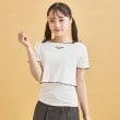ピンク ラテ(PINK-latte)の【セットアイテム】オフショルテレコTシャツ＋テレコキャミ8