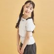 ピンク ラテ(PINK-latte)の【セットアイテム】オフショルテレコTシャツ＋テレコキャミ9