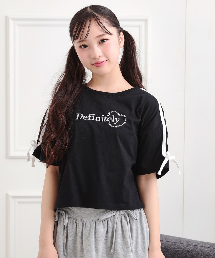 エッフェルロゴロングTシャツ（Tシャツ） | pom ponette junior