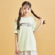 ピンク ラテ(PINK-latte)のチュール切替肩あきTシャツ20