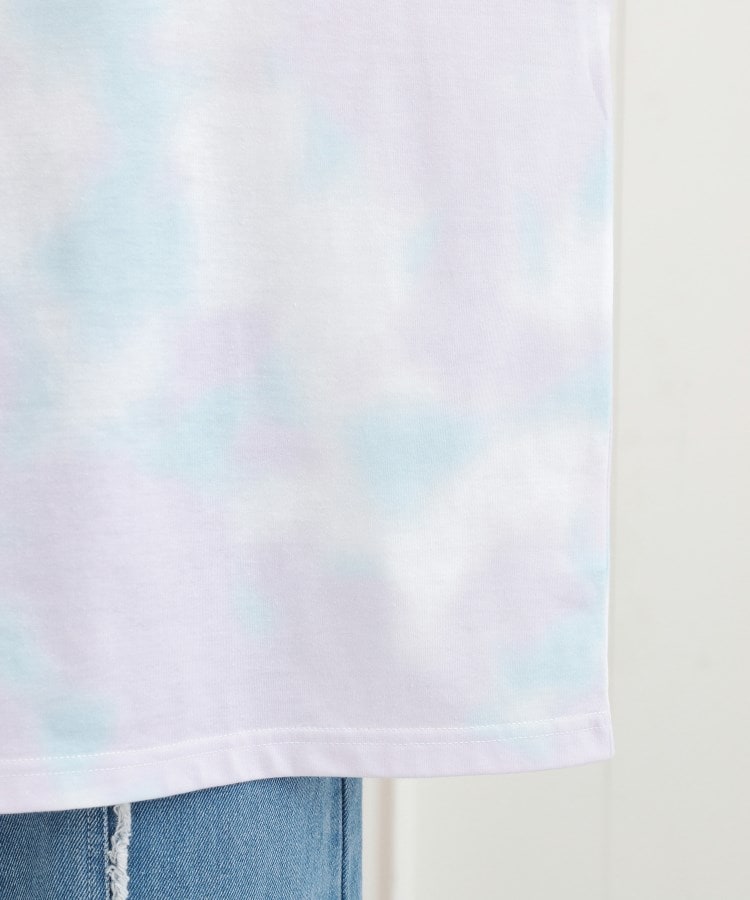 ピンク ラテ(PINK-latte)のタイダイ柄ビッグTシャツ6