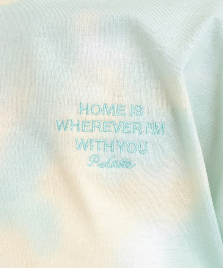ピンク ラテ(PINK-latte)のタイダイ柄ビッグTシャツ14