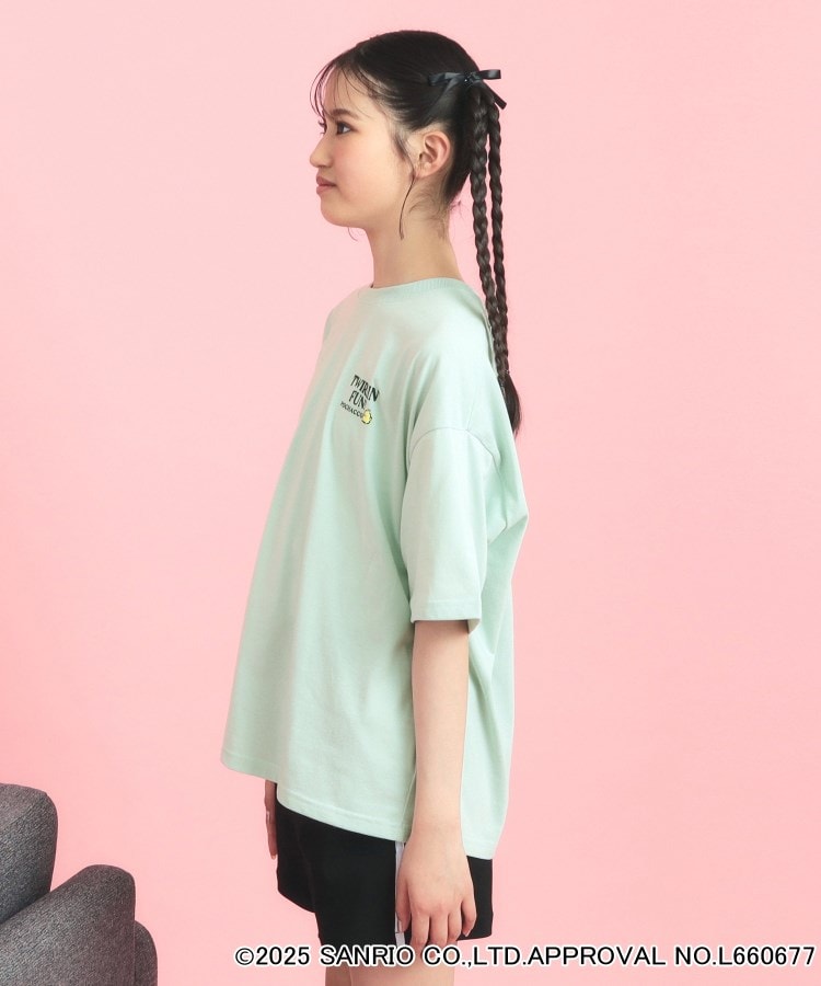 ピンク ラテ(PINK-latte)の【サンリオキャラクターズコラボ】バックロゴビッグTシャツ2