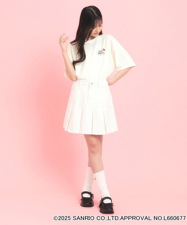 ピンク ラテ(PINK-latte)の【サンリオキャラクターズコラボ】バックロゴビッグTシャツ9