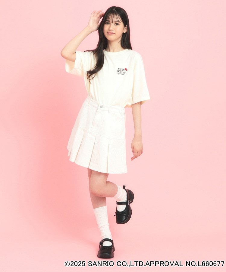 ピンク ラテ(PINK-latte)の【サンリオキャラクターズコラボ】バックロゴビッグTシャツ10