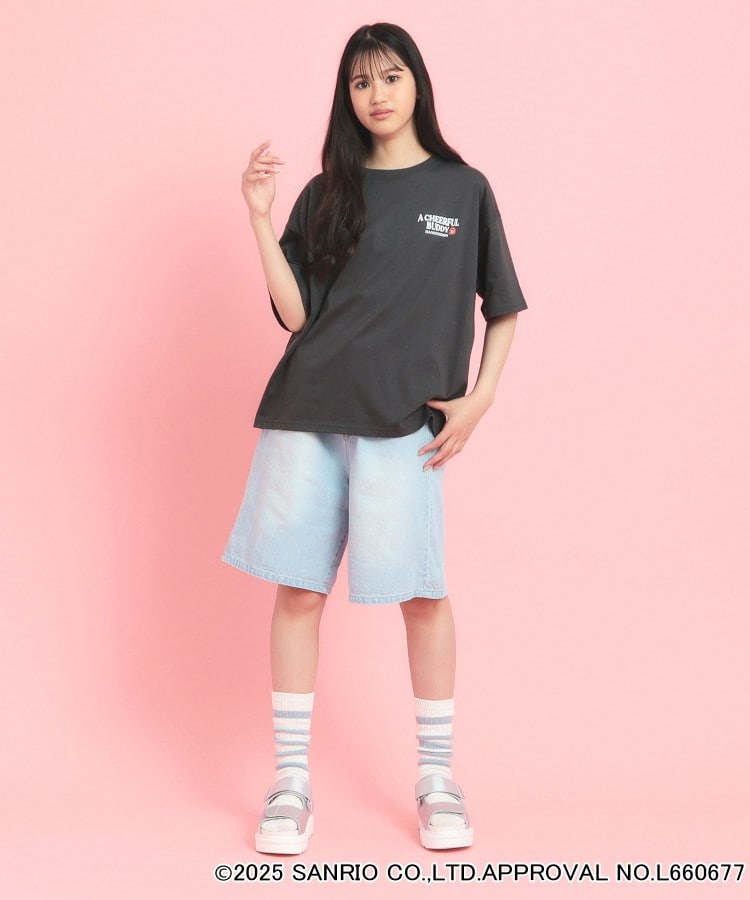 ピンク ラテ(PINK-latte)の【サンリオキャラクターズコラボ】バックロゴビッグTシャツ14