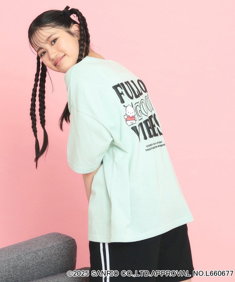 ピンク ラテ(PINK-latte)の【サンリオキャラクターズコラボ】バックロゴビッグTシャツ16
